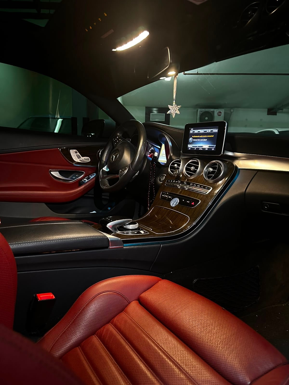 wit Mercedes Benz C200 Coupe 2017
